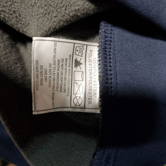 Boston Red Sox Jacket Mens XL Blue Fleece Antigua MLB Baseball Sports Full Zip - Picture 8 of 11